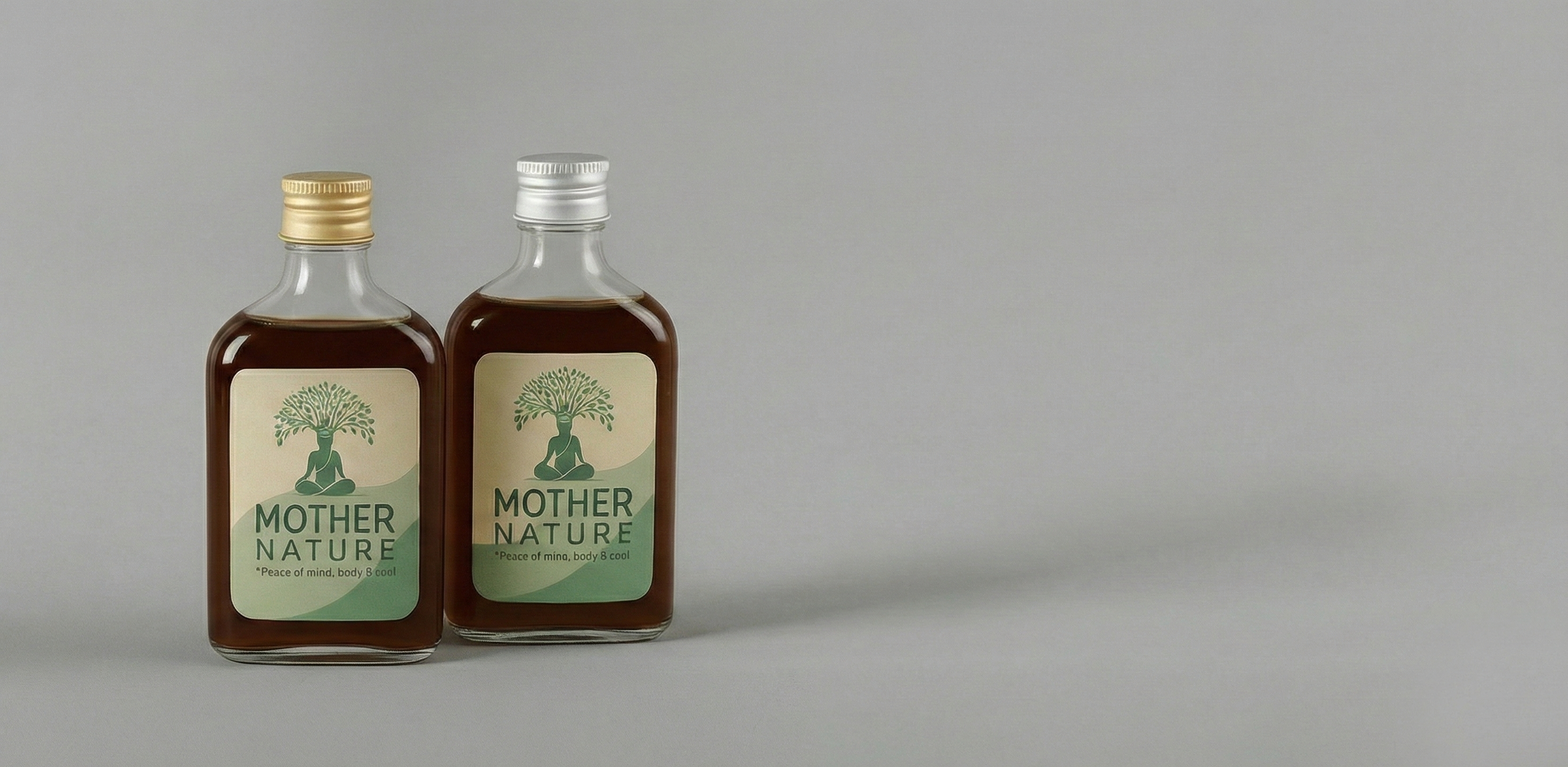 Conscious cold brew coffee prepared slowly with sustainably sourced beans in a calm, natural setting